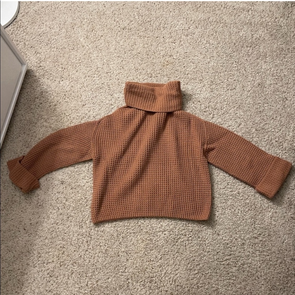 Free People Cable Knit Sweater
